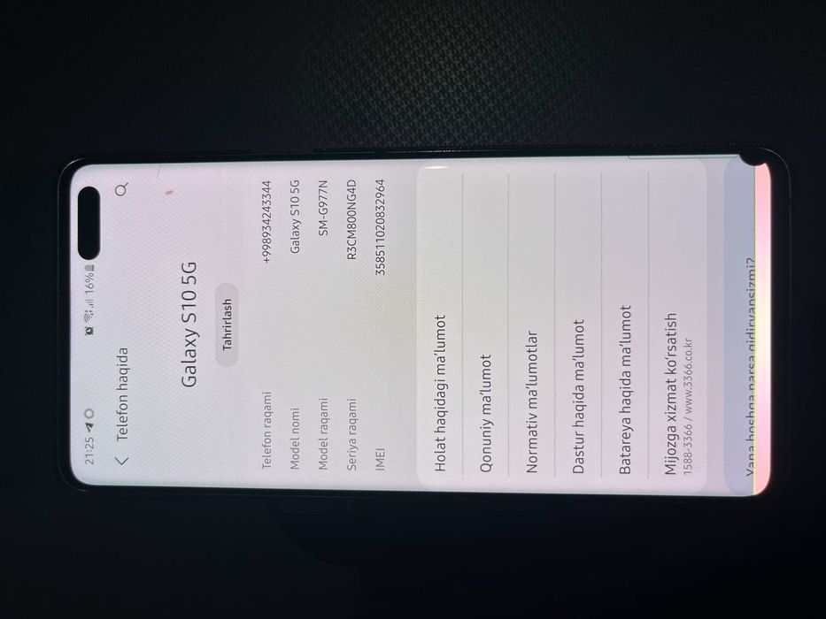 Samsung s10 5G 256gb