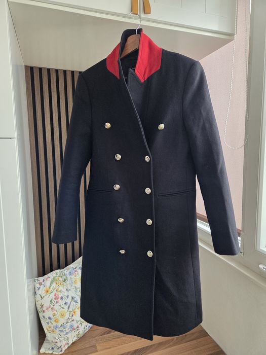 Palton Zara Women, masura S, 75%lana