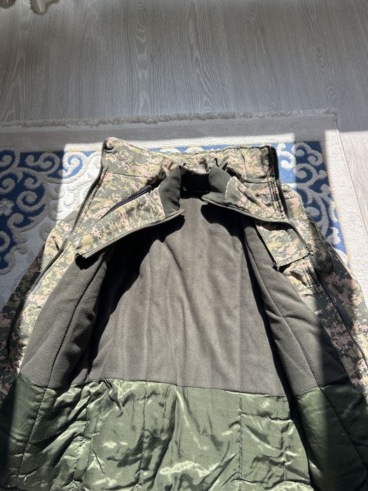 Бушлат военный + ушанка с какардой