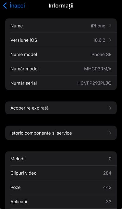 Vând IPHONE SE 2020