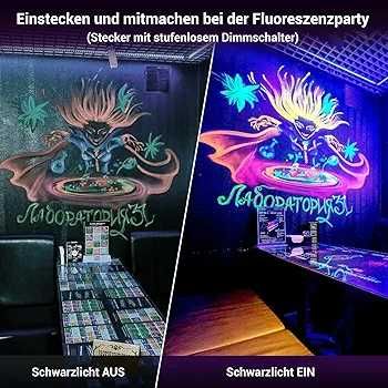 Set 2 Proiectoare UV 300W rezistente la apa IP66