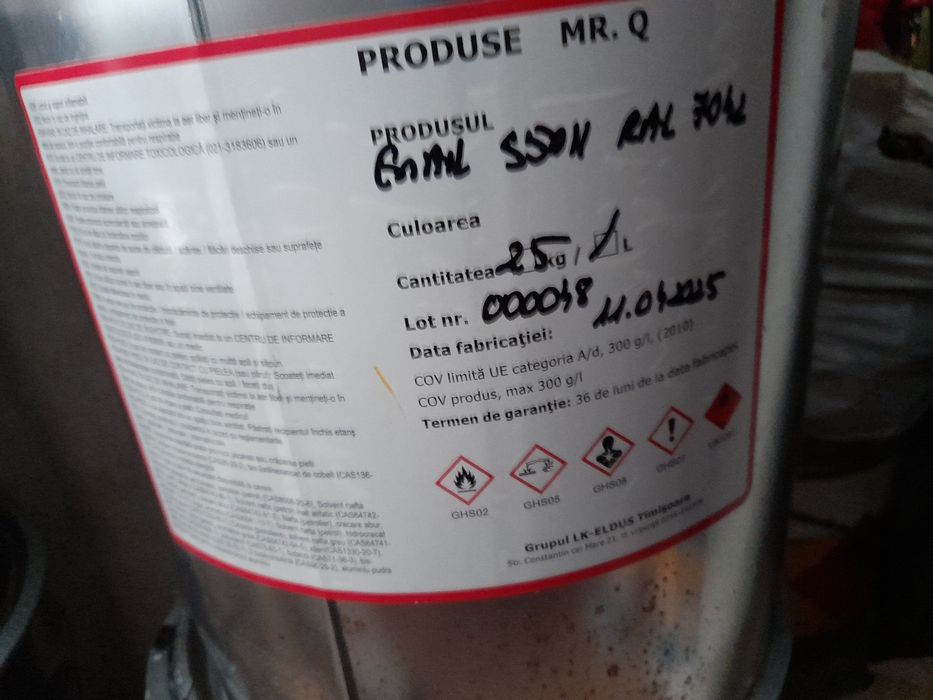 Vopsea metal gri 25 kg