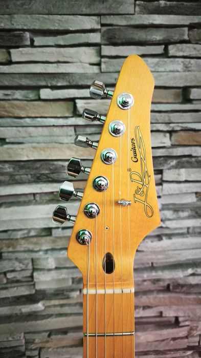 Chitara electrica Stratocaster J&D Blue Flame Custom - Garantie