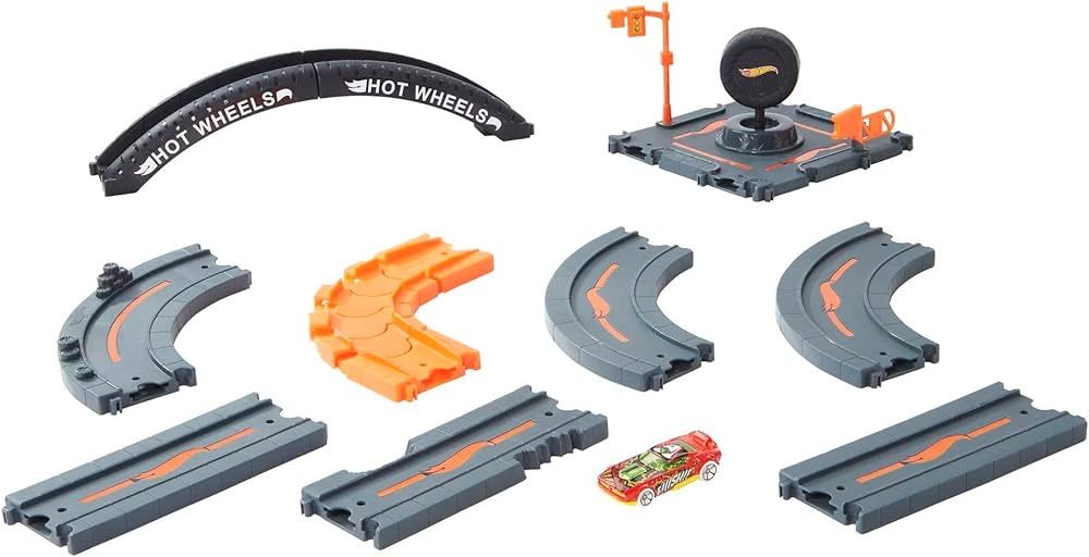 Трек ОРИГИНАЛ HOT WHEELS CITY городские игрушки трек трасса HDN95