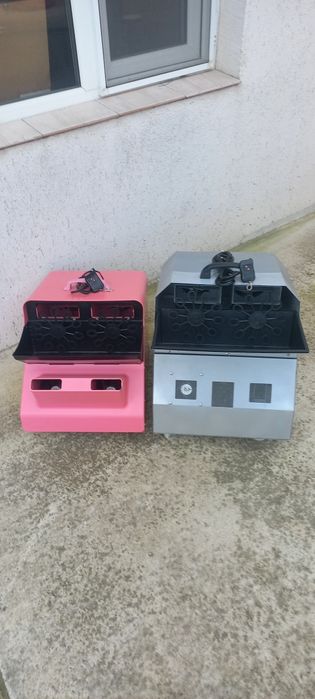 Mașină baloane dublă cu 2 palete, 300W cu telecomanda !