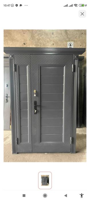 Установка входных дверей