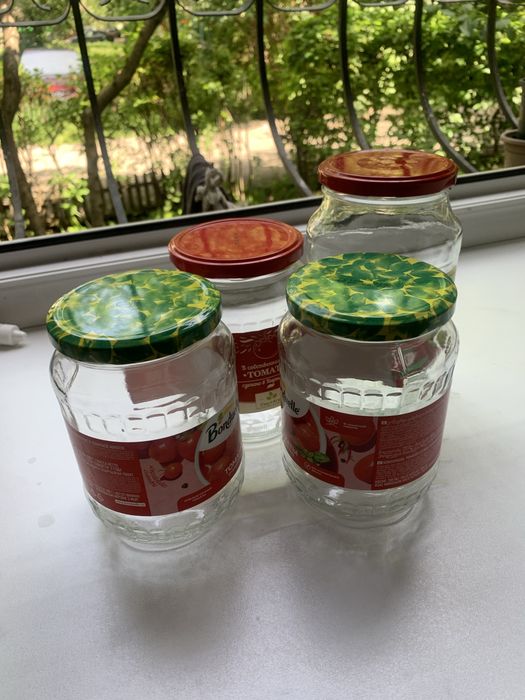 Продам стеклянные банки б/у