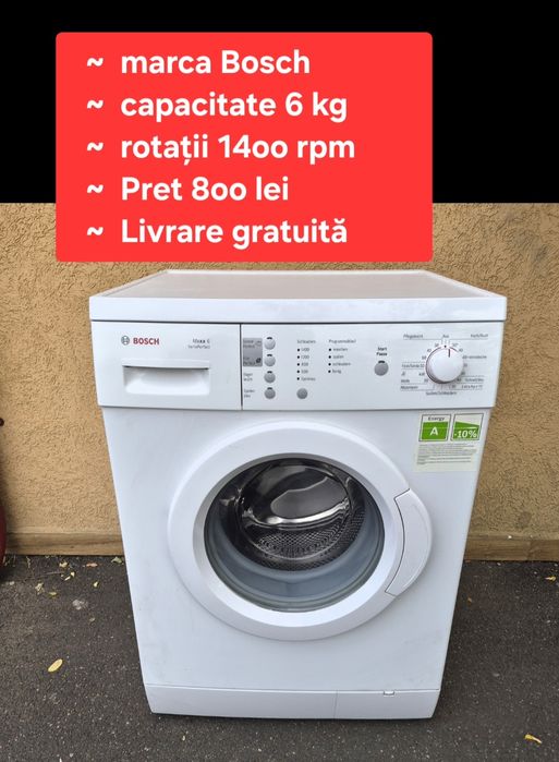 Masini de spalat rufe automate import Germania.  C710