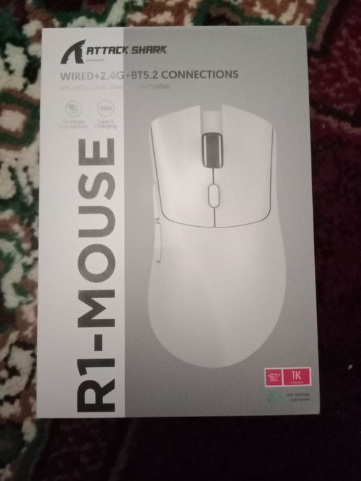 Attack shark r1 мышка колданылмаган! без проводной