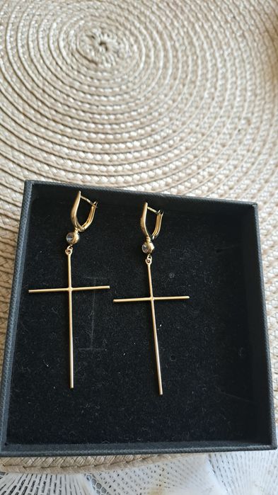 Cercei aur 14K  3.86 gr ,noi