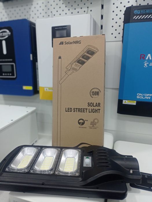 Solar led street light