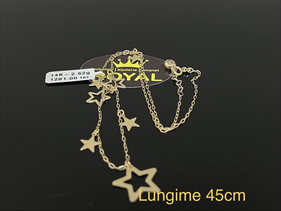 Bijuteria Royal CB : Lant aur 14k dama 2,62gr