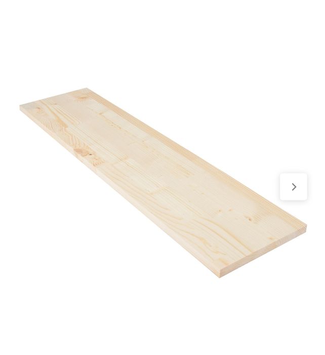 Polița lemn rășinoase  70x25 și 80x25. . 35 bucăți.