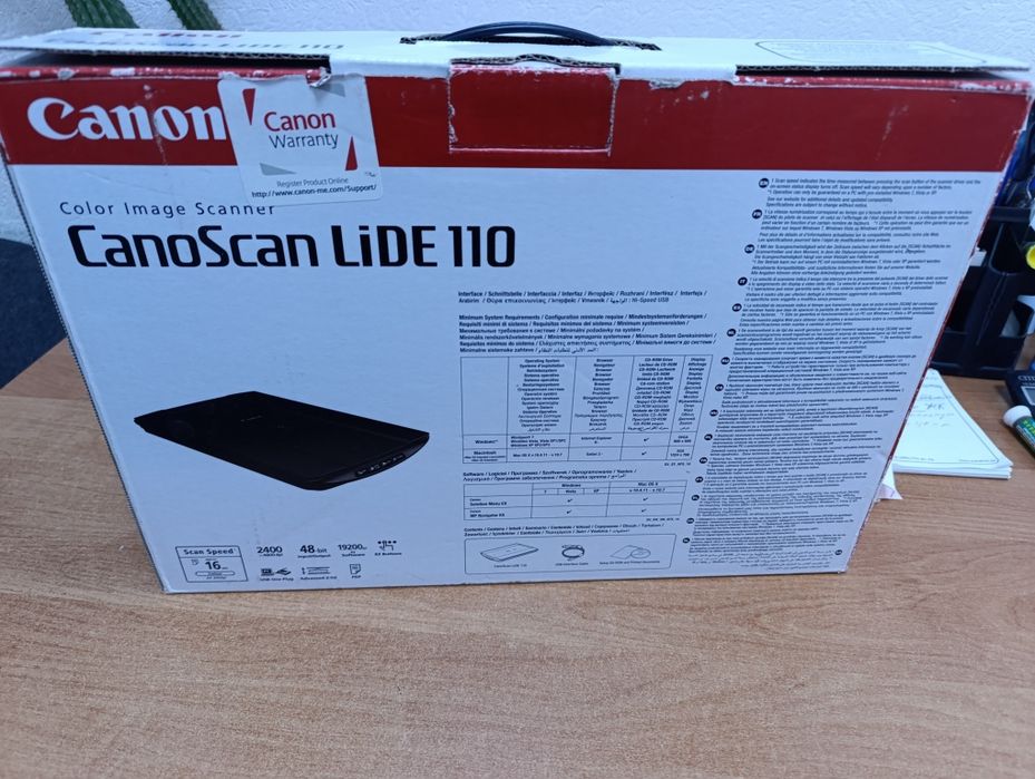 Сканер, CanoScan Lide 110