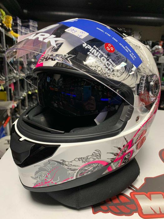 Каска Shark RIDILL 1.2 Threezy Mat/ SPRING