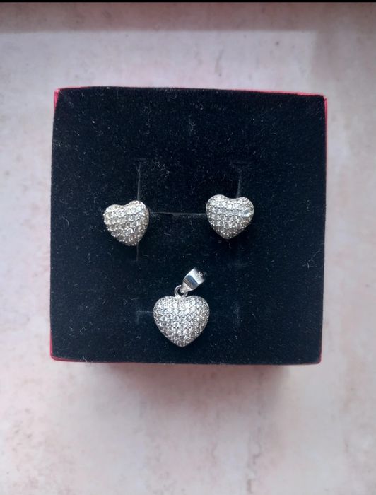 Set cercei si pandantiv argint