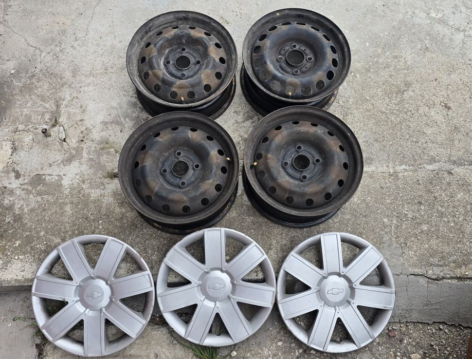 Джанти 15 цола за Chevrolet, Opel, Daewoo + тасове