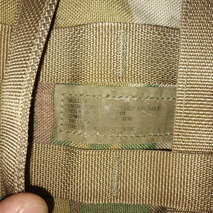 Husa lopata USA, Multicam.