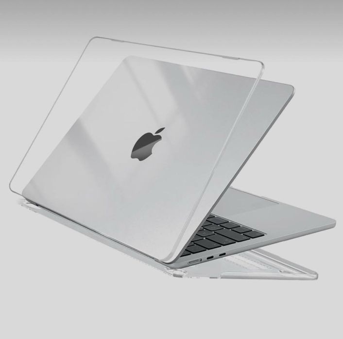 Chexol macbook case Prozrachniy Macbook pro Air m1 m2 m3 m4 m5