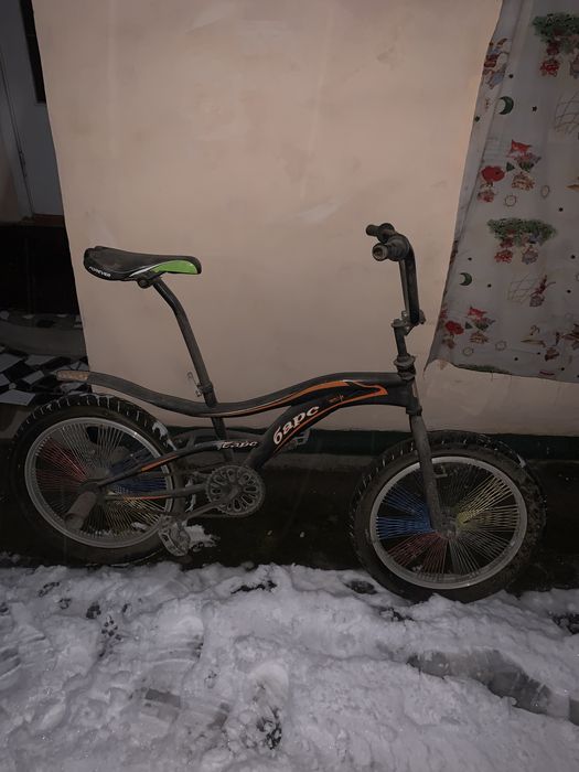 Велосипед , снежный барс