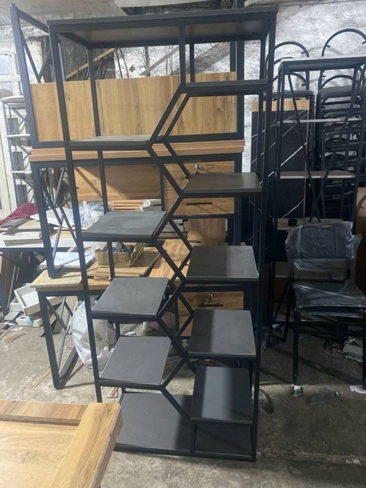 ari uyi stelaj polkalar loft mebel