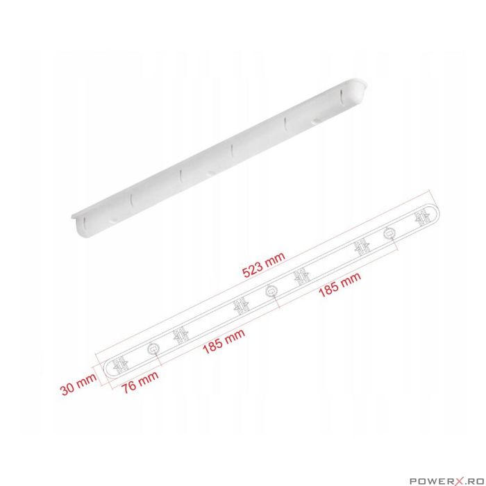 Uscator rufe de tavan 6x120 cm Sepio