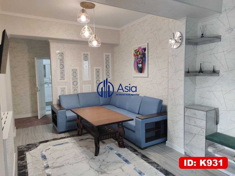 K931 Srochna Kritiy Mega market yuqorisidan 2x xona kvartira sotiladi