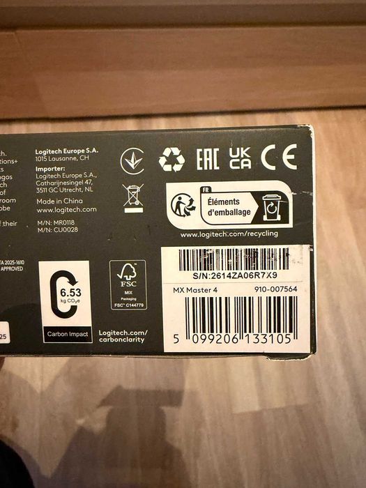 Mouse Logitech MX Master 4