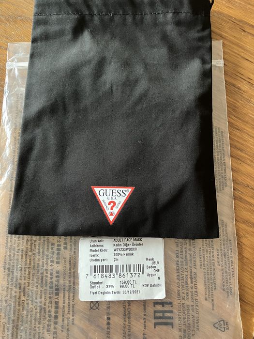 Masca Guess original,  antivirusi