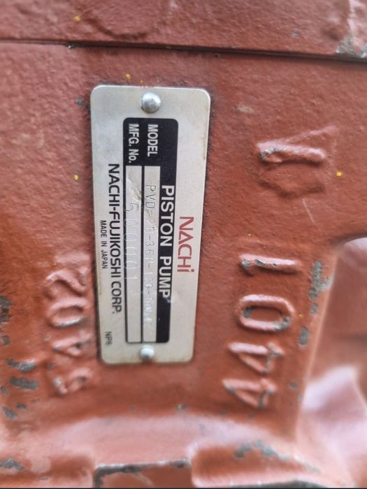 Pompa hidraulica nachi miniexcavator