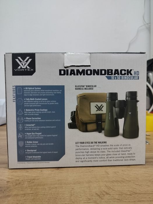 Бинокль Vortex Diamondback HD 10×50