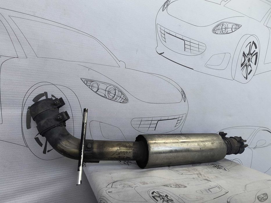 Tobă Eșapament Audi A5 8T 8F Coupe 2.0 TFSI 2011 Cod OEM 8T0253609K (5A)