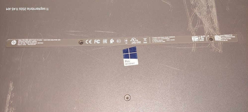 Laptop HP 15 – AMD E2-7110, 4GB RAM, HDD, Windows 10 Pro