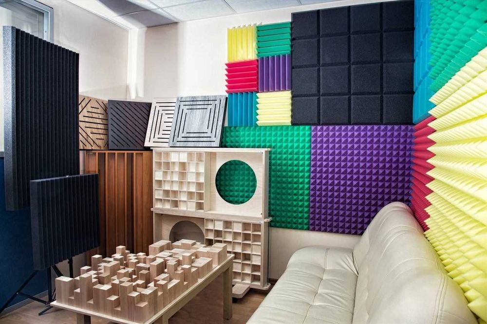 Акустика, звук, студия, эхо, шум, караоке, панели, звукопоглощение