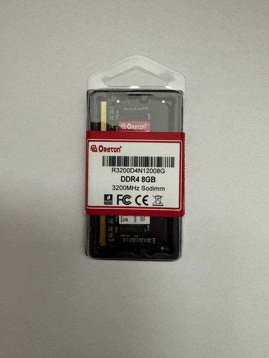 Памет за лаптоп Oreton 8GB DDR4, SO-DIMM 3200MHz CL22