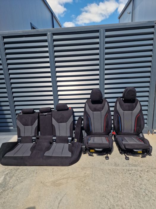 Interior alcantara scaune fata recaro sport cu incalzire bancheta spate  bmw g26 seria 4