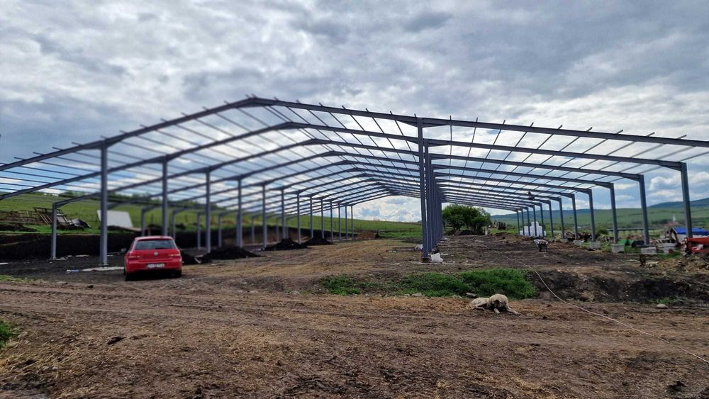 Vand hala metalica 6x21m