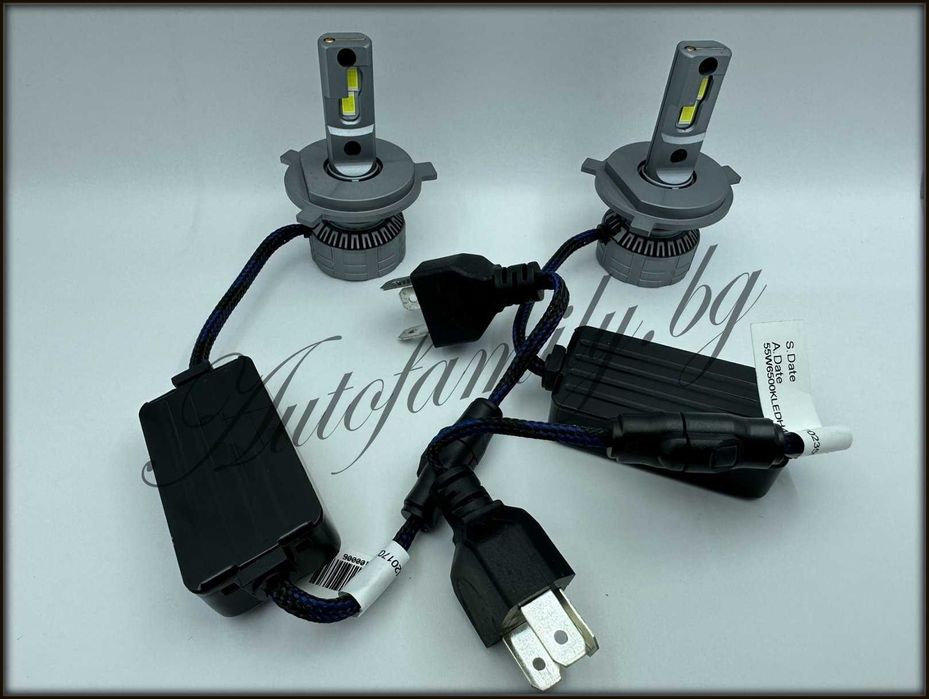 Крушки 24V H7 LED за Камиони Автобуси Бусове Висок клас 110W H7 H4 H1