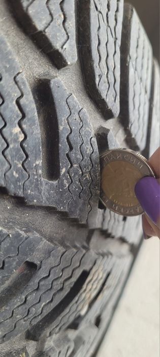 Железни джанти със зимни гуми