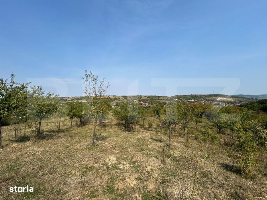 Teren extravilan de vanzare–5.800 mp, livada si vedere panoramica sp