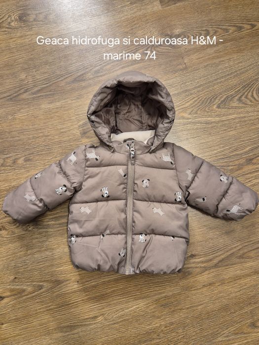Geaca calduroasa si hidrofuga H&M bebe