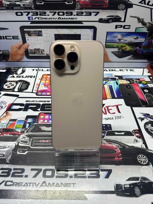 Iphone 16 PRO MAX / 512 GB / 93%BAT / Liber de Retea / CreativAmanet