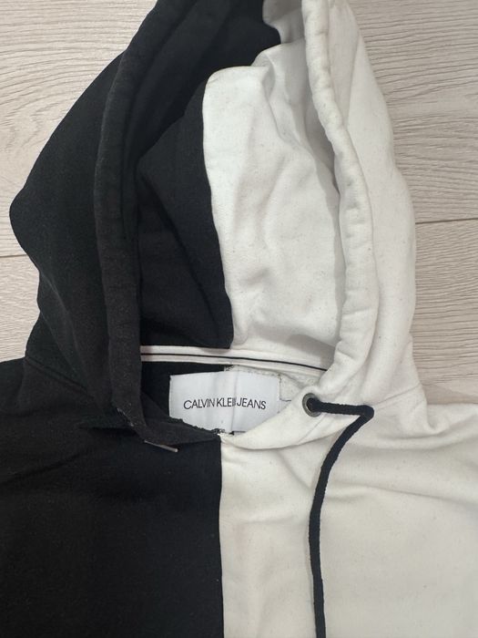 Hanorac Calvin Klein Alb-Negru