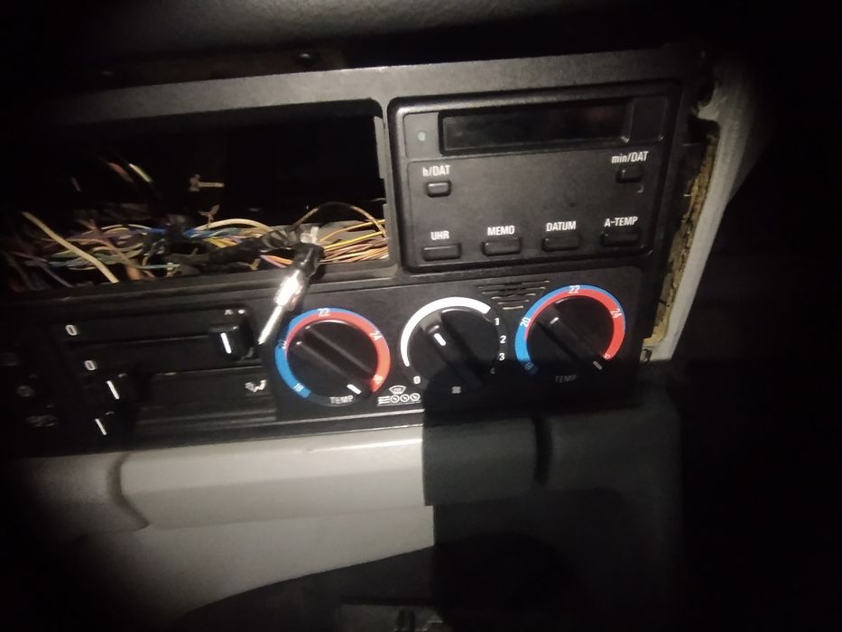 BMW E34 Климат панель бортовой компьютер в сборе.