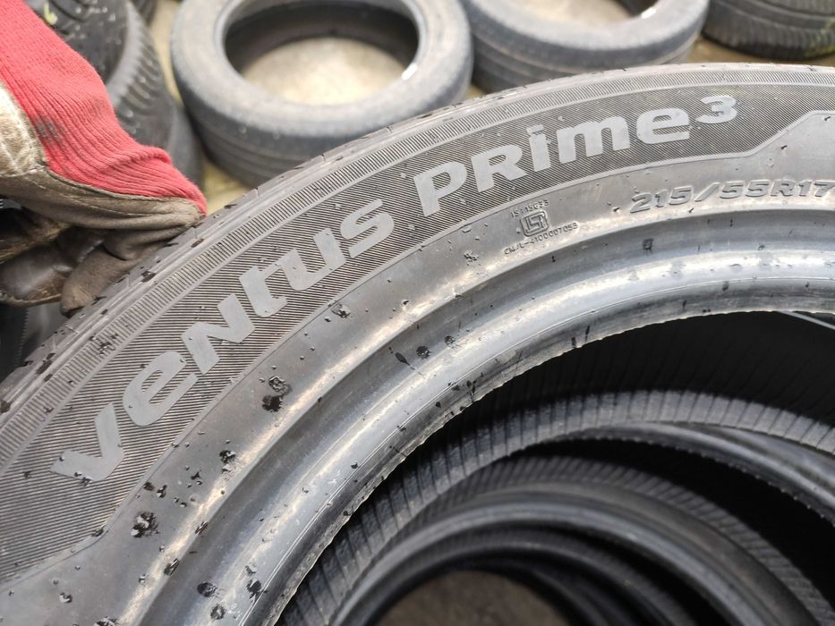 4бр Летни Гуми 215 55 17 - Hankook - DOT 2023
