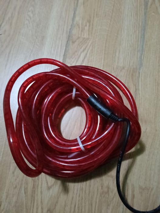 Kit luminos cu beculete 10 metri si stecher de 1,5 m