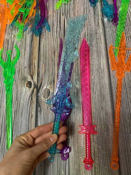 Лего нинзяги мечи пластик