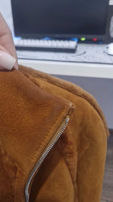 Jacheta/Cojoc piele LOEWE, marimea XS