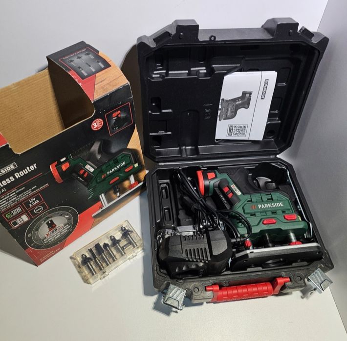 Scule Parkside 12V noi flex freza rindea bormasina fierastrau