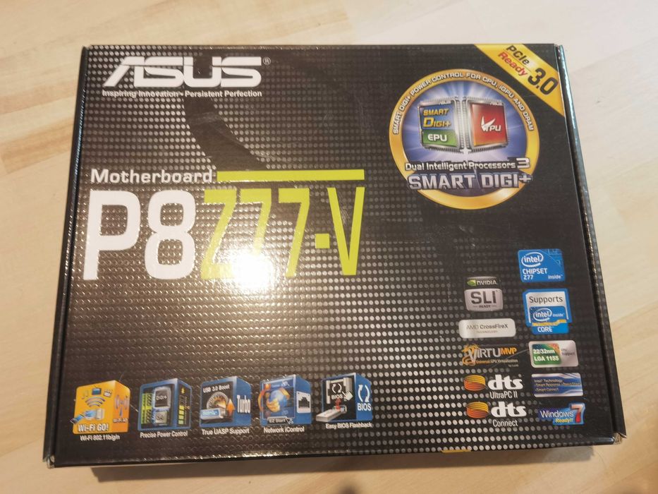 Vand kit Intel I7 3770, MB Asus P8X77-V (wi-fi), 2x4Gb DDR3 Kingston